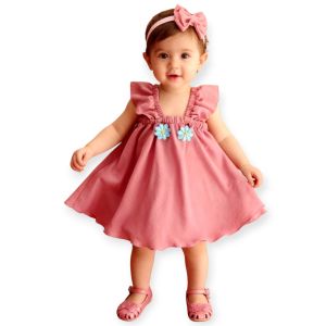Dress Bayi Pita / Dress bayi murah / Dress bayi set