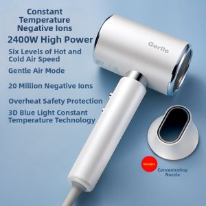 High Power Hair Dryer Negative Ion Protection for Students Home Use Rapid Drying Powerful Wind Hair Care Professional Grade