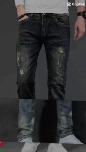 (HÀNG MỚI) QUẦN JEANS NAM FORM SLIMFIT MÀU DIRTY WASH XỊN MỊN CHẤT VẢI DÀY DẶN CO GIÃN ĐA CHIỀU THOẢI MÁI