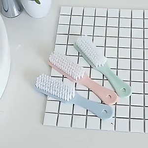 (พร้อมส่งจากไทย)  แปรงทำความสะอาด แปรงขัดรองเท้า แปรงขัดเสื้อผ้า ขนนุ่มมี3สีให้เลือก