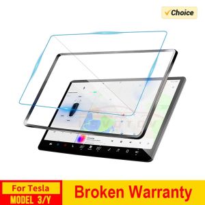 Tempered Glass Screen Protector For Tesla Model 3 Y Highland juniper 2024-2025 HD Center Control Film Protection