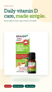 Brauer Baby & Kids Liquid Vitamin D 400IU