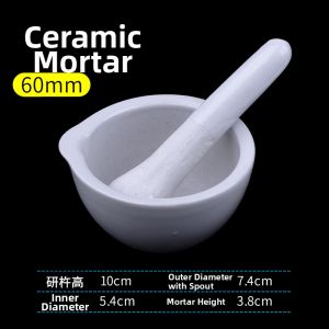 HUICHUANG | Lab Household Ceramic Mortar Glass Grinding Equipment