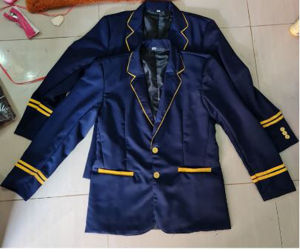 JAS ALMAMATER SEKOLAH OSIS SMP SMA SMK NAVY LIST KUNING