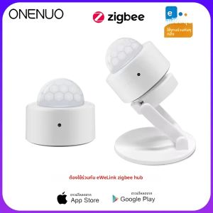 อีเวลิงค์ ซิกบี 3.0 เซ็นเซอร์ตรวจจับความเคลื่อนไหวแบบ PIR อัจฉริยะ เซ็นเซอร์ตรวจจับอินฟราเรดสำหรับร่างกายมนุษย์ เซ็นเซอร์เตือนภัยรักษาความปลอดภัย ทำงานร่วมกับโฮมแอสซิสแทนท์