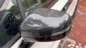 Ốp Gương Chiếu Hậu Carbon Xe KIA CARNIVAL 2022-23 Mẫu Vân Carbon Cao Cấp