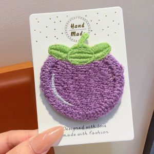 Child-friendly Fruit and Vegetable Decorative Hair Clips