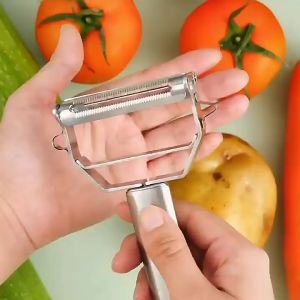 RYLA Stainless Steel Vegetable Peeler Multifunction Potato Carrot Grater Cucumber Carrot Fruit Cutter Kitchen Supplies