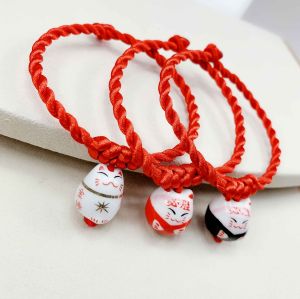 Lucky Red Rope Bracelet High School Exam Essential Win Gold Board Name Student Teacher Gift End of Term Reward Fashion Jewelry