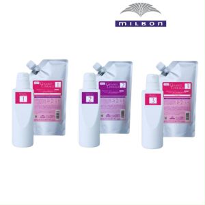 Bộ Phục Hồi Milbon Grand Linkage Chuyên Sâu 123 Giúp Tóc Bóng Mượt Và Chắc Khỏe 600ML