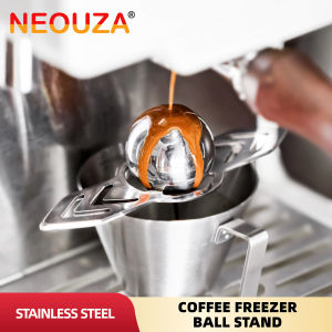 Neouza Espresso Chiết Xuất Lạnh Bóng-Thép Không Gỉ Băng đông lạnh Bóng Để Làm Mát Đổ Trên Cà Phê-Bao Gồm Đứng Cho Máy Pha Cà Phê