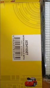 Bộ 2 lọc gió điều hòa Hyundai Solati 2.5L 2014-2021 mã AC9416SET của JS Asakashi Nhật Bản