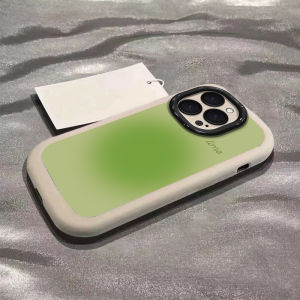 Apple 15Promax Silicone Phone Case Full Cover Gradient Color Fading Anti-Fall Protection Simple Creative Fashionable Couples