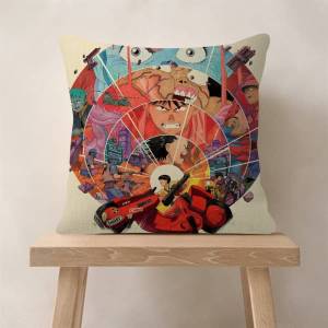 Kayou | Mini 45*45cm Cushion Cover Pillow Cover Decor Pillowcase Home Pillowcase For Couch Pillow Anime A-Akira-es