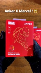 Cáp sạc ANKER PowerLine+ II USB-C to light.ning dài 0.9M - ANKER A9548 phiên bản Marvel - Hỗ trợ sạc nhanh cho iPhone - Hàng chính hãng