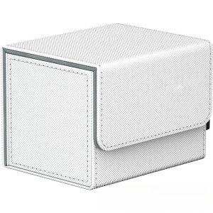 Storage Box For 1800/600/100+ Trading Cards PU Leather Commander Card Deck Case Magnetic Closure Card Holder for Magic Game Card