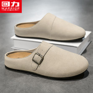 Warrior | Spring Retro Slip-On Driving Half Slippers
