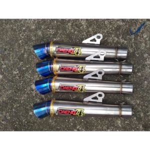 Knalpot Daeng Sai4 Murah Silincer only bonus braket klem dan per