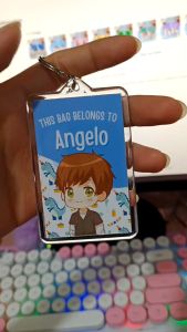 CUSTOMIZED ACRYLIC KEYCHAIN BAG TAG FOR KIDS AND ADULT BACK TO SCHOOL BAG TAG 2024 Baggage Luggage Tag Personalized Leather Luggage Tag - Lazada