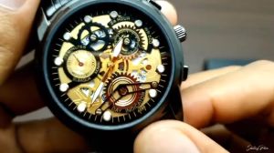 FNGEEN 4088 Jam Tangan Pria Anti Air Original 100% Stainless Steel Luxury Fashion Quartz Cowok Watch