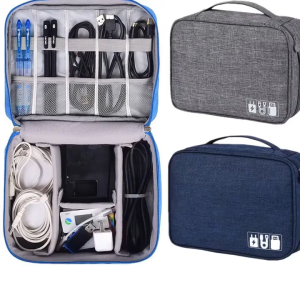 SKM Multifunction Data Cable USB Charger Power Supply Portable Travel Digital Storage Bag Beg Penyimpanan TR034