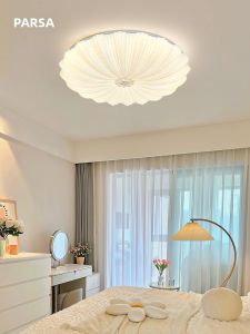PARSA | Creamy French Modern Bedside Ceiling Light