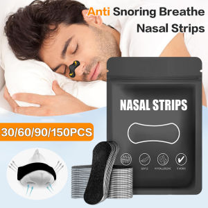 Anti Snoring Nose Strips for Breathing Correction Physical Expansion Breathable Nasal Patch Better Sleep Anti-Snoring Nasal Stri