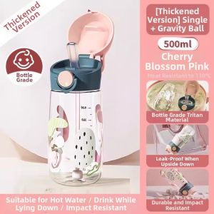 XIAOCHUSHU | Lying Drinking Measuring PPSU Straw Cup