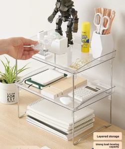 SHANGPINSHANGGE | Desk Organizer Shelf for Office Books and Stationery