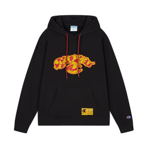 Champion | Zodiac Snake Year Red Couples Embroidered Hoodie