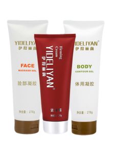 Skin Tightening Gel Set Ultrasonic Beauty Device Professional Salon Skin Care Moisturizing Anti-Aging Brightening Cream