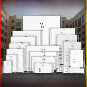 Plastic Photo Frame Transparent Photo Display A4 Paper 5 Wall-Mounted 6 7-Inch Photo Frame Acrylic Advertising A3 Frame Table Decoration