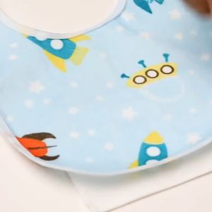 Celemek Bayi Cetak Celemek Tahan Air Celemek Cetak Lucu Cepat Kering 3-12 Bulan
