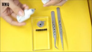 1PC Professional Eyelash Tweezers 3D Volume Eyelash Extension Tweezer Easy Fan Lash Eyebrow Tweezers VETUS SA Model Makup Tools Stainless Steel Eyelash Extension Tweezers Kits Eyelash Tweezers Anti-static Tweezers Eyelash Extension Suppliers