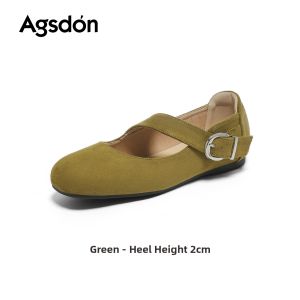 Agsdon | Ballet Mary Jane Flats Birken Pregnancy-friendly