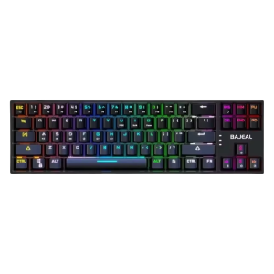 BAJEAL K71 Bàn Phím Cơ Blue Switch Di Động Chơi Game Plug-in Type-C Tách Dây Phím Bàn Phím Mini Cho Máy Tính Để Bàn Laptop Máy Tính Bảng