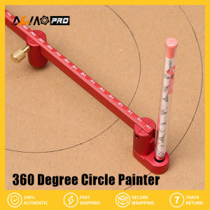 Aumopro 1 chiếc thước đo ghi chép chế biến gỗ có thể điều chỉnh/thước tròn nâng cấp đồ gỗ của bạn với thước đo vòng tròn ghi chép hợp kim nhôm 300mm này-Hoàn hảo cho bát và máy tiện làm việc