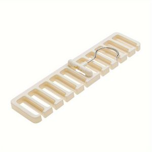 1/2/3pc Multi-Functional Belt Hanger Space-Saving Closet Organizer for Belts Ties Accessory Storage Durable Plastic Construction