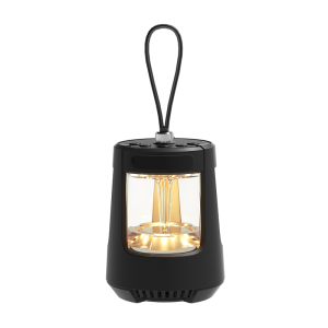 Portable Outdoor Camping Bluetooth Speaker HiFi Sound Bass Cannon Knob Style Desktop Home Use Metal Shell Waterproof Dustproof