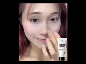 Bamboo Charcoal Black Mask Blackhead Remover Peel-off Mask 60g Peel Off Mask Pore Clransing Strip Clay Mask Oil Control (Ready Stock Malaysia)