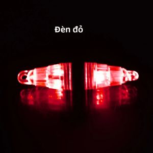 Đèn Câu Cá LED Nhấp Nháy 1 Chiếc Đèn Dụ Cá Mini Di Động Đèn Chiếu Sáng Dưới Nước Ban Đêm Với Lỗ Nối Ở Cả Hai Đầu Dành Cho Câu Cá Ngoài Trời