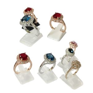 Wholesale Mini Ring Display Stand: 10/20Pcs Ring Holder & Jewelry Storage Solutions