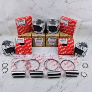 PISTON+SEHER RING PISTON STD STANDAR HINO DUTRO HT130 130HT EURO 4 1SET