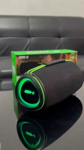 ลำโพงบลูทูธ รุ่น GD-128 มีสายหิ้วพกพาง่าย รองรับAUX TF USB P.M.P.O 100W เสียงดีเบสแน่น กำลังขับ15W ความจุแบตเตอรี่2000mAh x 2 7.4V ลำโพงยอดฮิต