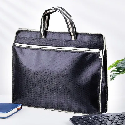 Charlene vertical document and office bag with handle