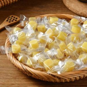 Authentic BaiCao Pear Paste Mint Throat Cooling Cough Medicine Hard Candy Leisure Food Popular Store Front Traditional Candy