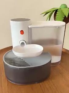 3L Smart Pet Water FountainWireless Cat Water Fountain No FilterBattery Operated Ultra Silent Cat Fountain Rechargeable