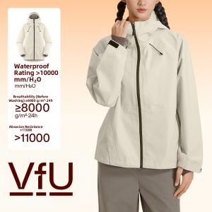 VFU | Womens Windproof 3-in-1 Hardshell Outdoor Jacket Autumn Winter