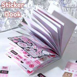 20 Sheets Cartoon Collage Sticker Book DIY Scrapbooking Collage Junk Journal Vintage Decor Stationery