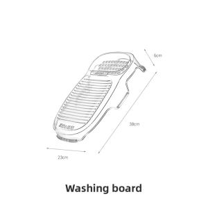FaSoLa | New Style Thickened Laundry Board with Fixed Function